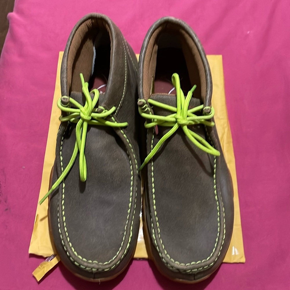 Twisted X Chukka Driving Moc Leather Shoes